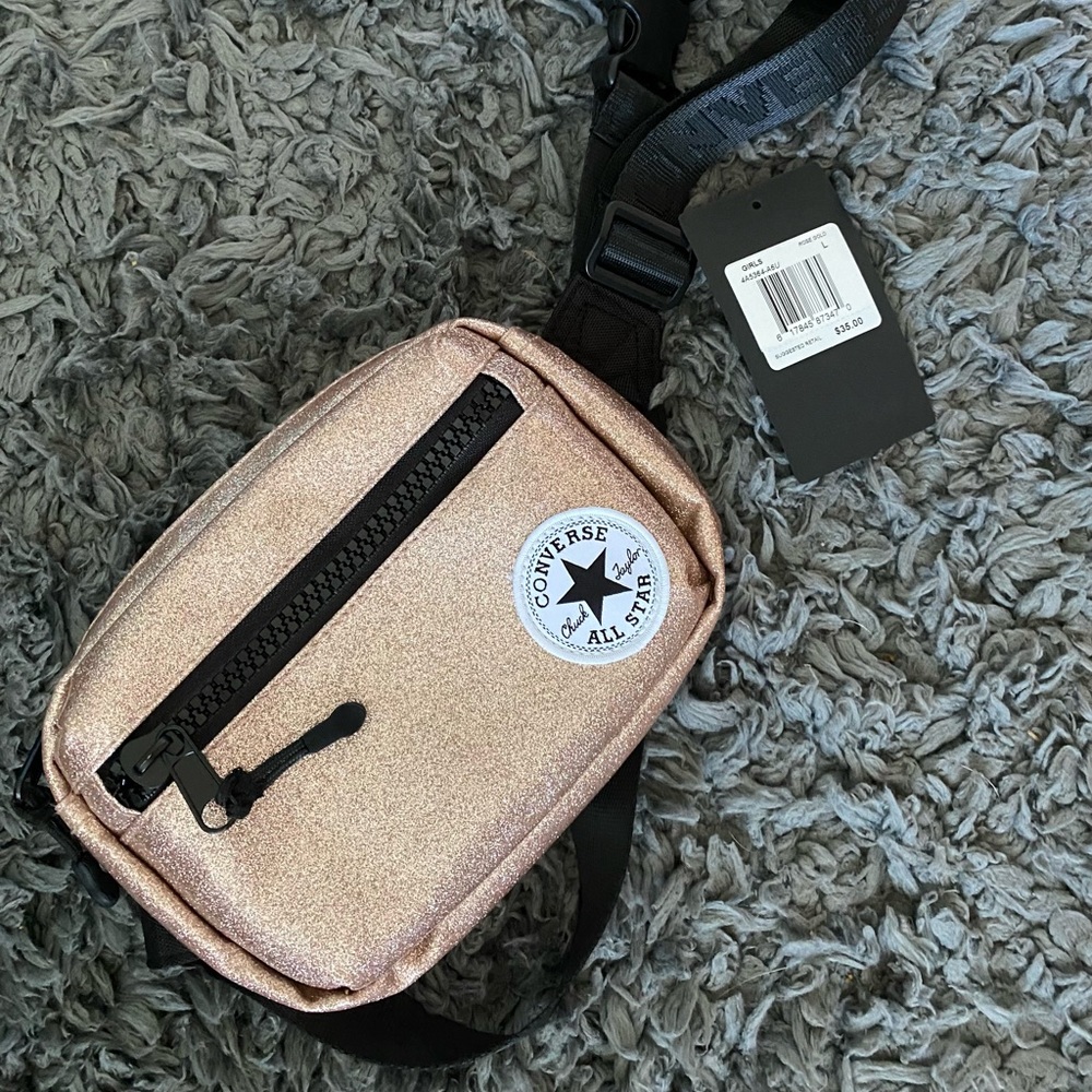 Converse Rose Gold Fanny Pack
